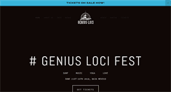 Desktop Screenshot of geniuslocifest.com